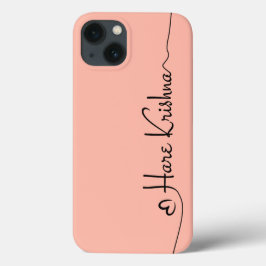 Hare Krishna Art Typografie iPhone / iPad Fall Case-Mate iPhone Hülle