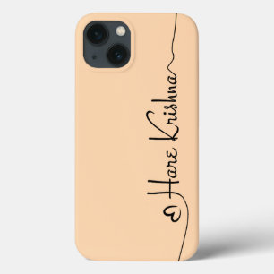 Hare Krishna art typographie iPhone / coque ipad