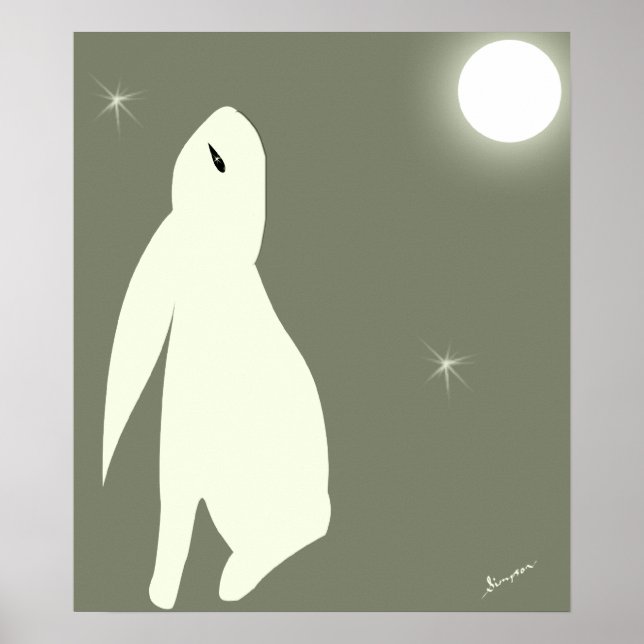 Hare Moon Poster (Vorne)
