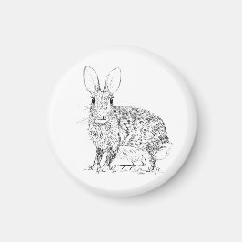 Hare / Rabbit Magnet