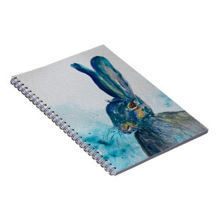 Hare Rabbit Watercolor Notizblock