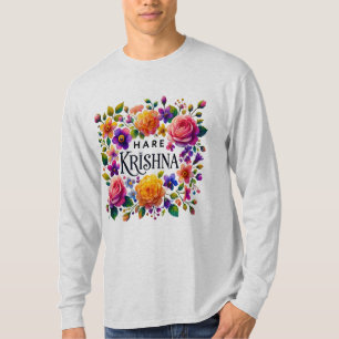 HareKrishna_d.no.2- von Maaya_Prints, Men's LSleev T-Shirt