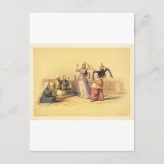 Harem Dancing Girls Cairo Postkarte