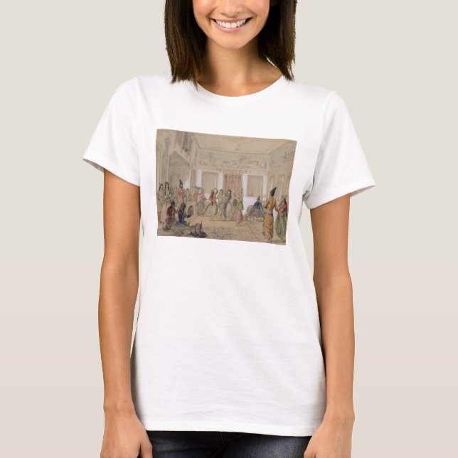 Harem Fest, Teheran (Bleistift & w/c auf Papier) T-Shirt (Vorderseite)