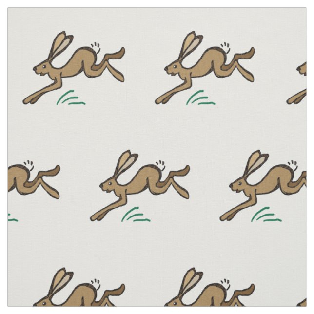 Harespringen Stoff (Muster)