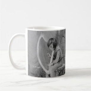 Harfe des Mondscheins, gespielt für den Waldköni Kaffeetasse