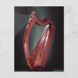 Harfe Postkarte