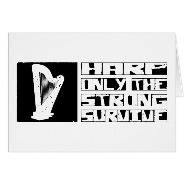 Harfe überleben (Vorderseite (Horizontal))