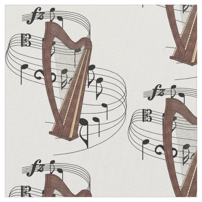 Harfen-Gewebe Stoff (Nahaufnahme)