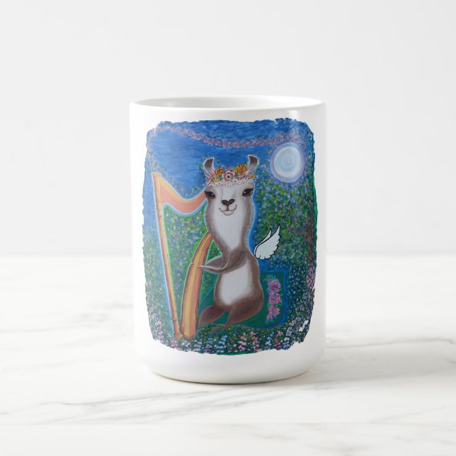 Harfenmondengel Kaffeetasse (Mittel)