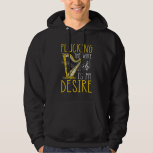 Harfenspieler für Harfenspielerin Harfenistin Orch Hoodie