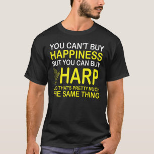 Harfenspieler Harfenistin Orchester Harfenmädchen T-Shirt