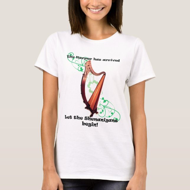 HarfeShenanigans T-Shirt (Vorderseite)