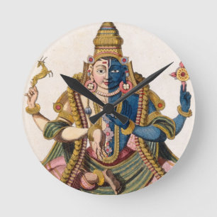 Hari-Hara, "von der Reise ZusatzIndes und von Runde Wanduhr