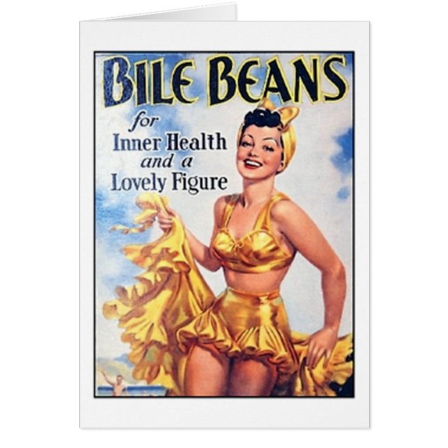 Haricots Bile - Femme En Costume De Bain Et (Devant)