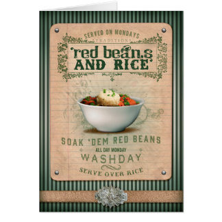 Haricots rouges et riz de collection de NOLA