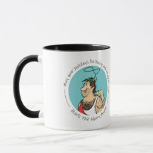 Hark Hairy Angel Mug