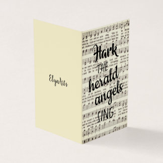 Hark, le chanteur des Herald Angels