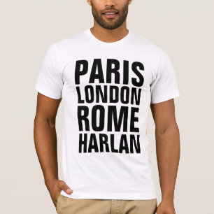 HARLAN KENTUCKY World Traveler T-Shirts T - Shirt