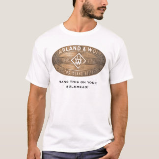 Harland u. die Platten-T - Shirt Wolff Erbauers