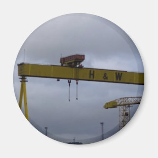 Harland & Woolfe Cranes Magnet