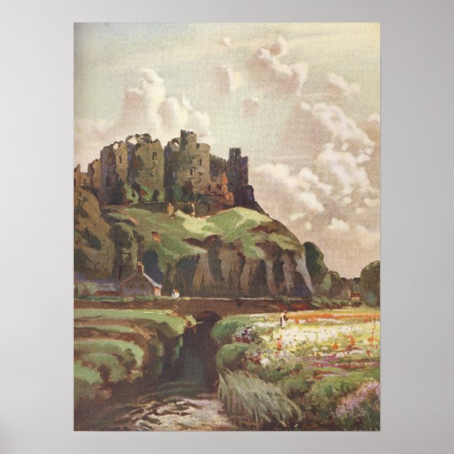 Harlech Castle I., Wales Poster (Vorne)