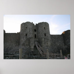 Harlech Schloss Poster
