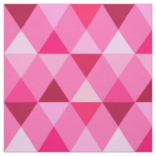 Harlekin-/Diamantmuster - Rosen-Rosa u. Wein Stoff