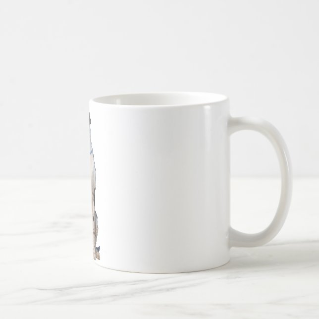 Harlekin Great Dane Kaffeetasse (Rechts)