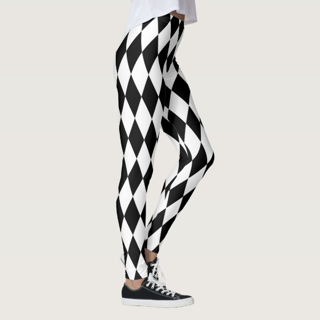 Harlekin-Leggings-KöniginFreddie Mercury Leggings (Rechts)