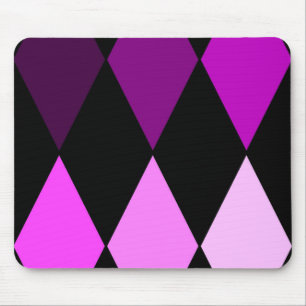 Harlekin sekundärlila verblassen mousepad
