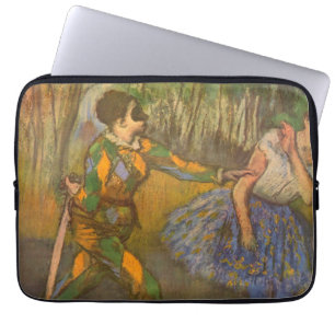 Harlekin und Columbine von Edgar Degas Laptopschutzhülle