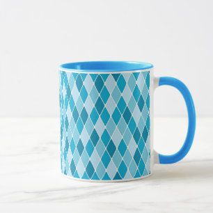 Harlekinwintermuster Tasse
