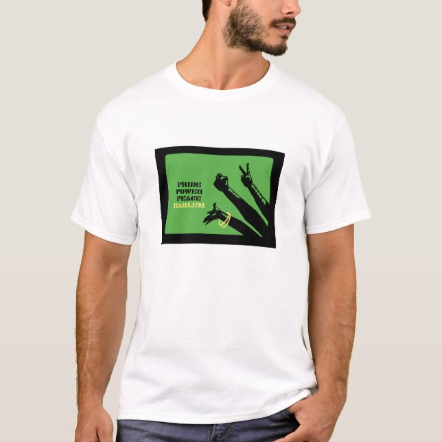 Harlem auf meinem Verstand T-Shirt (Vorderseite)