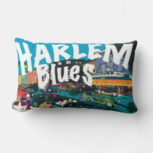 Harlem Blues Traumlandschaft Lendenkissen