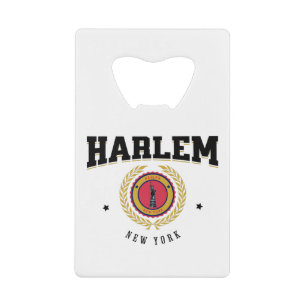 Harlem New York Black Geldbeutel Flaschenöffner