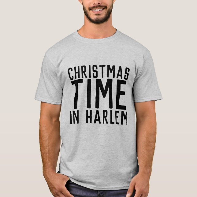 HARLEM NEW YORK CHRISTMAS TIME T-SHIRTS (Devant)