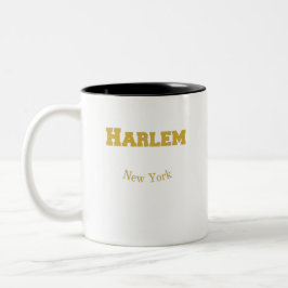 Harlem New York Gold Mug