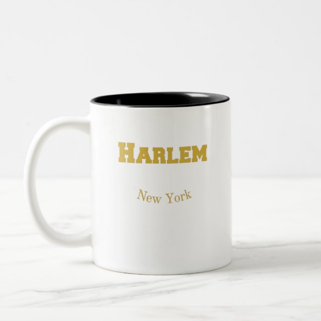 Harlem New York Gold Tasse (Links)
