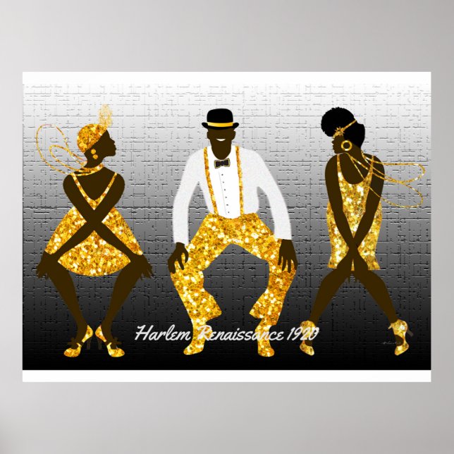 Harlem Renaissance 1920 Poster (Vorne)