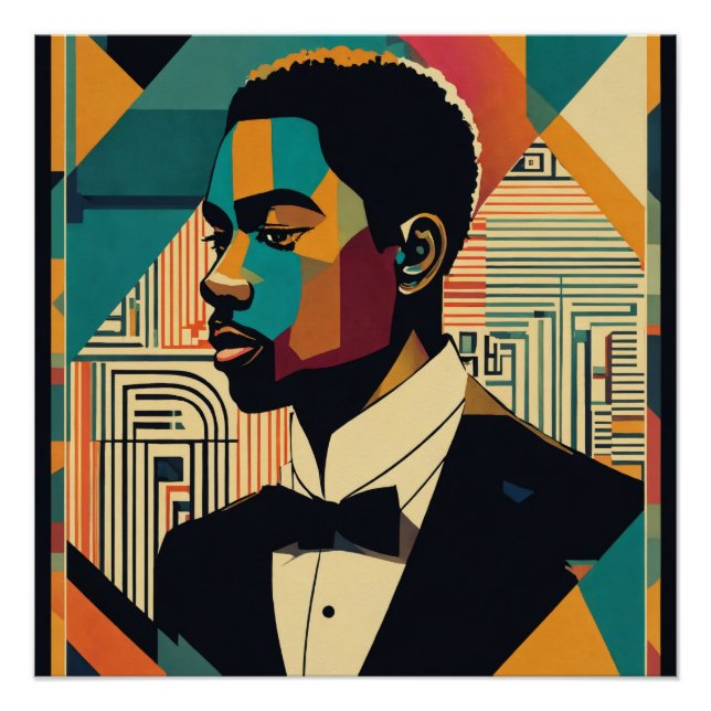 Harlem Renaissance Vintage Poster (Vorderseite)