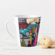 Harlem Roaring 20er Latte-Tasse