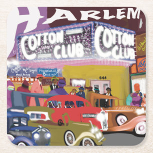 Harlem - Roaring 20er Vintag Paper Untersetzer