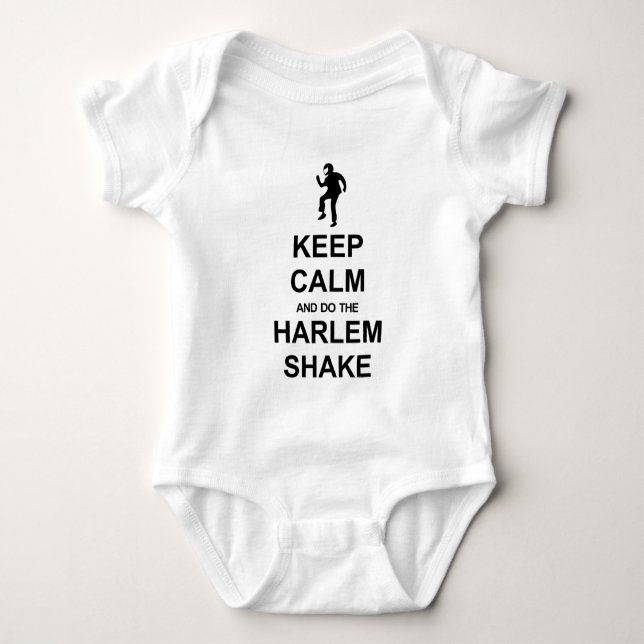 Harlem Shake Baby Strampler (Vorderseite)