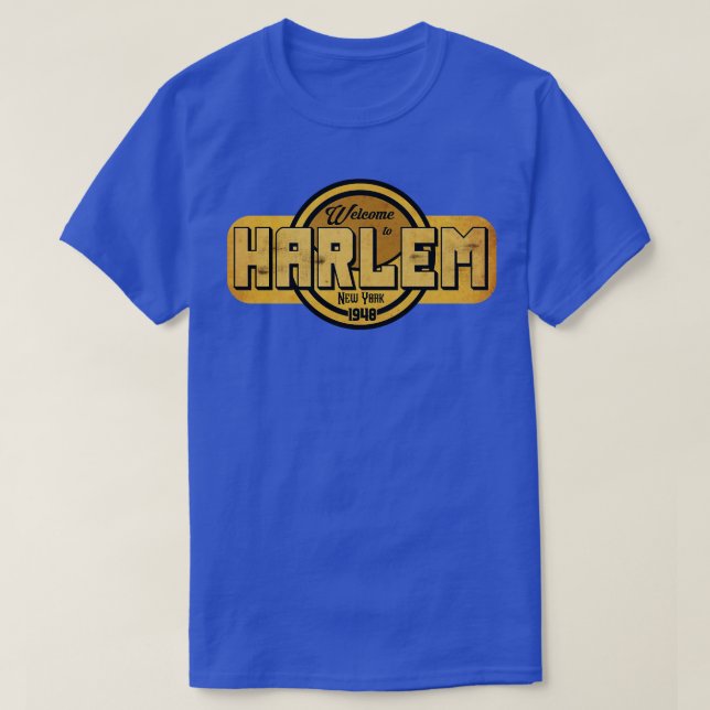 Harlem Vintag Label T-Shirt (Design vorne)
