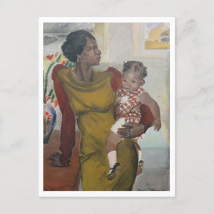 'Harlem' von Elanor Ruth Colburn, 1937 Postkarte