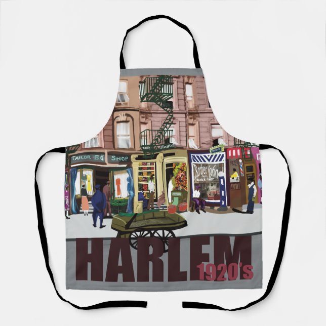 HarlemBizBoom-Schürze - Kochen, Erstellen, Feiern Schürze (Vorderseite)