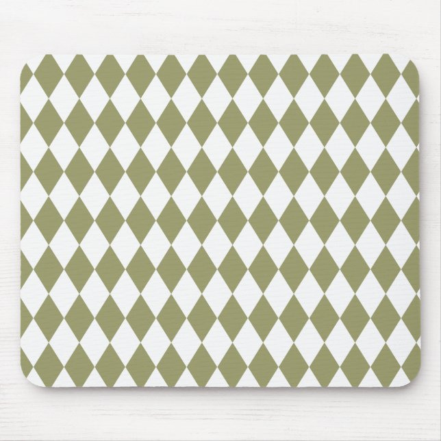 Harlequin Avocado und White Mousepad (Vorne)