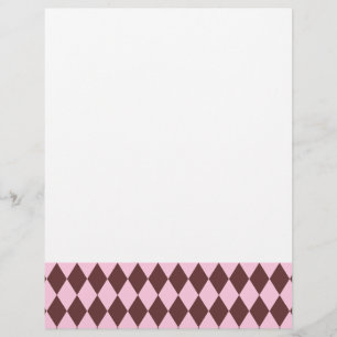 Harlequin Brown und Pink