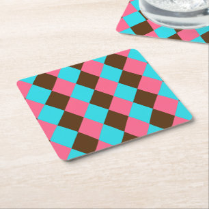 Harlequin Chocolate Pastels-PARTY UNTERSETZER